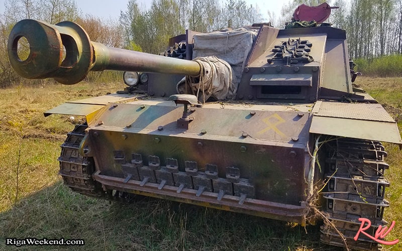 Real Tank Ride in Riga